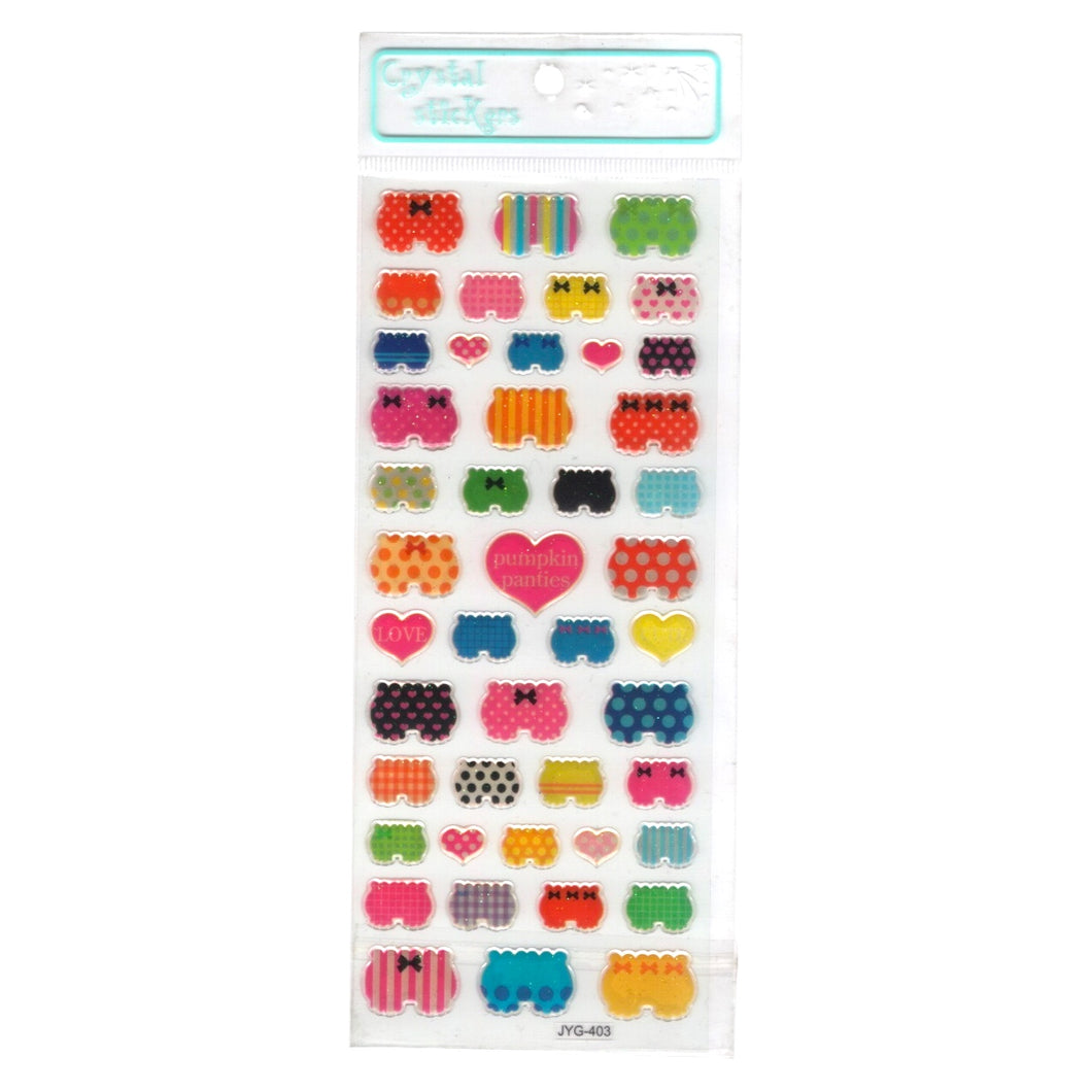 Pumpkin Panties Stickers