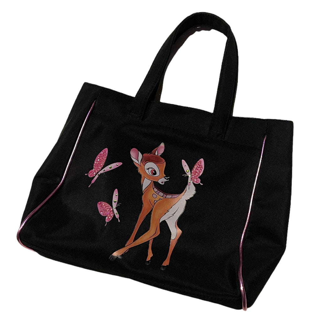 bedazzled bambi bag